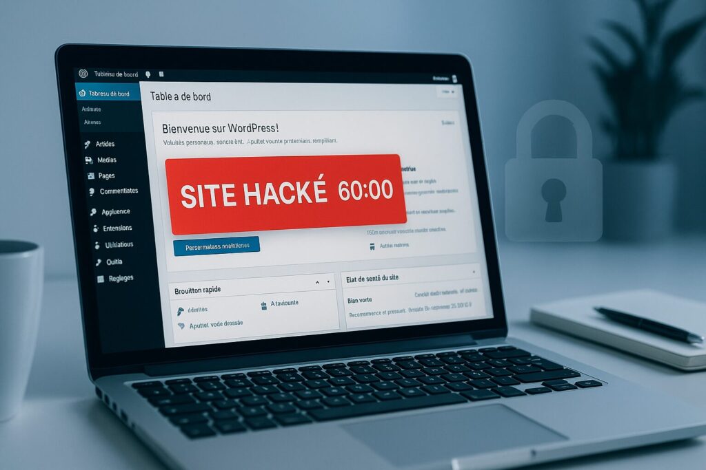 WordPress hacké : réagir en 60 minutes sans perdre de données