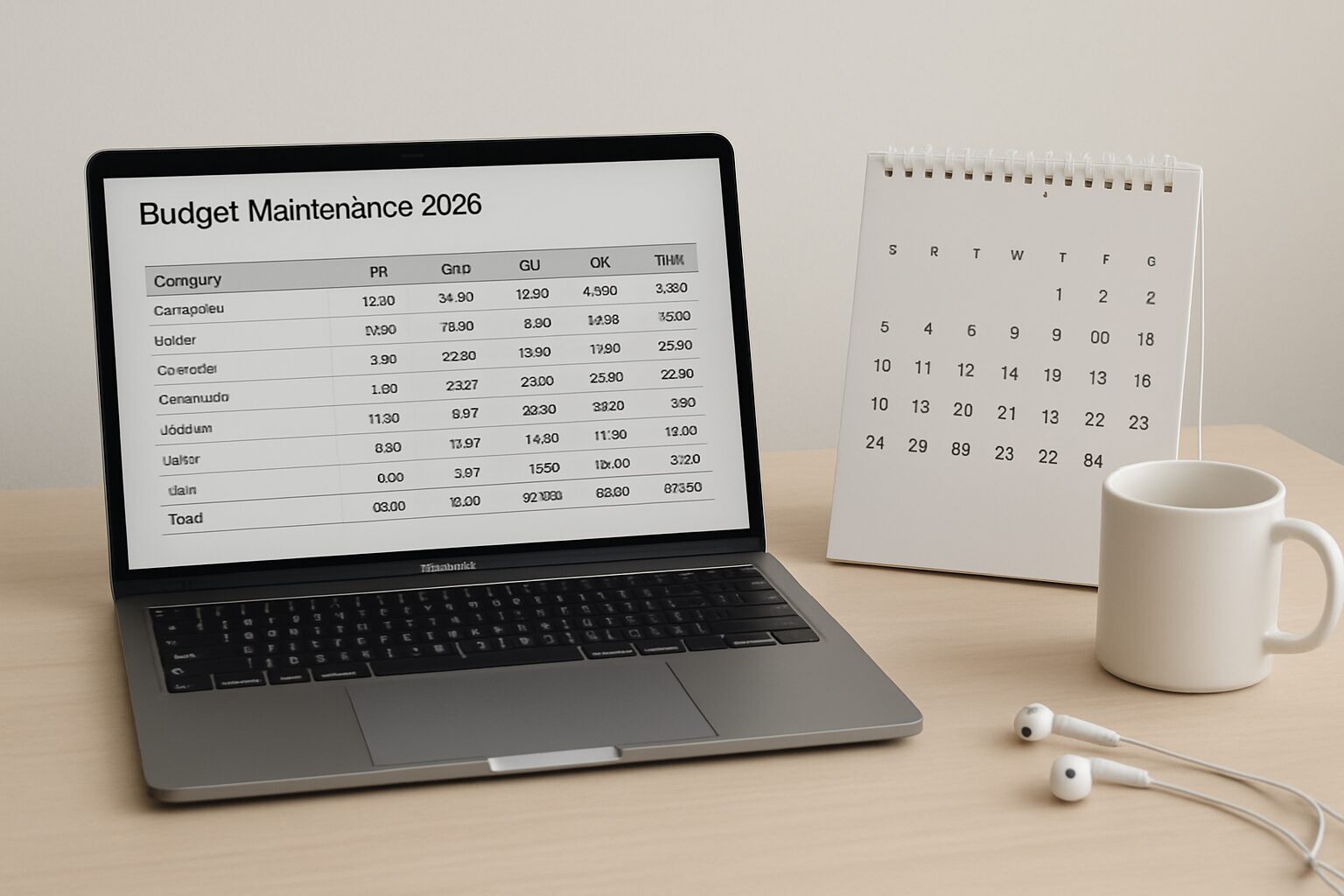 Budget maintenance WordPress 2026 et calendrier de jalons.