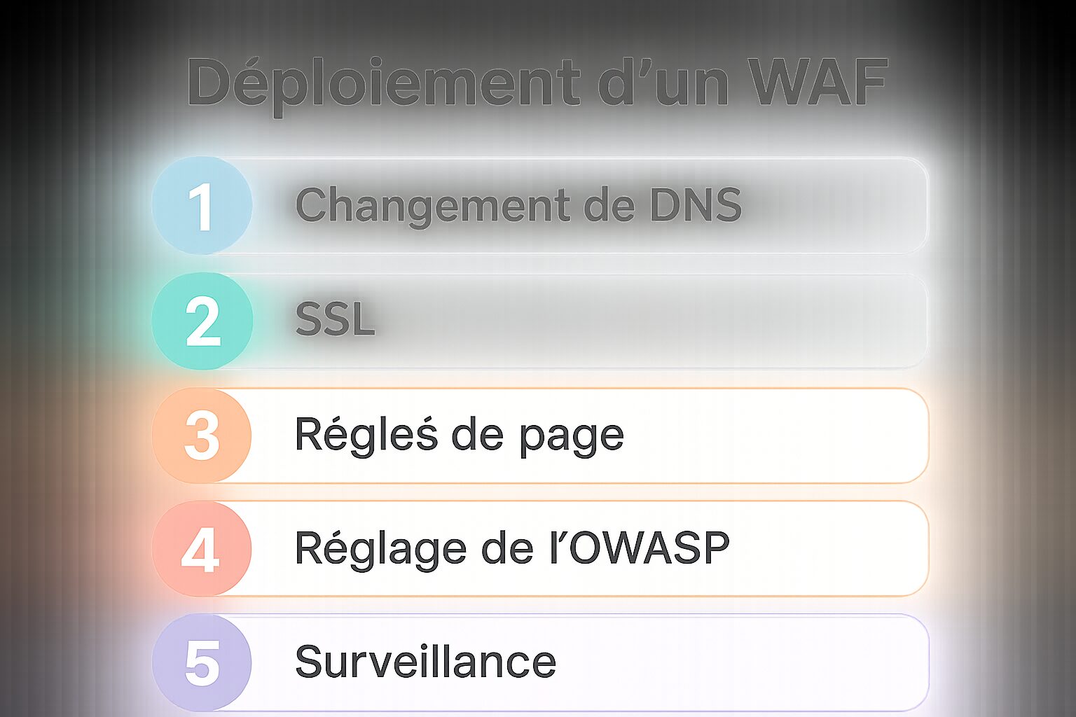 Checklist de déploiement d’un WAF pour WordPress