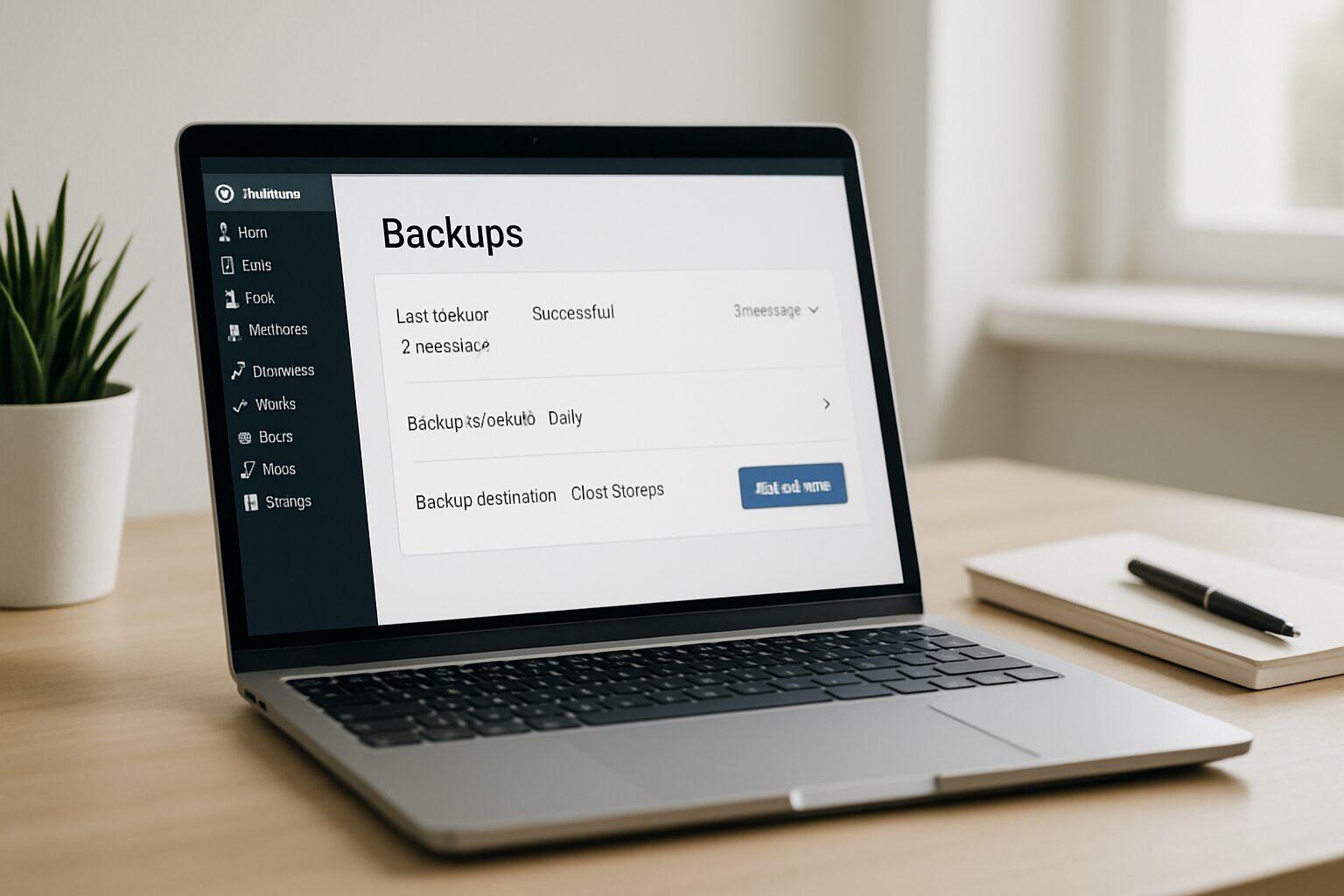 Vérification des sauvegardes WordPress sur le tableau de bord