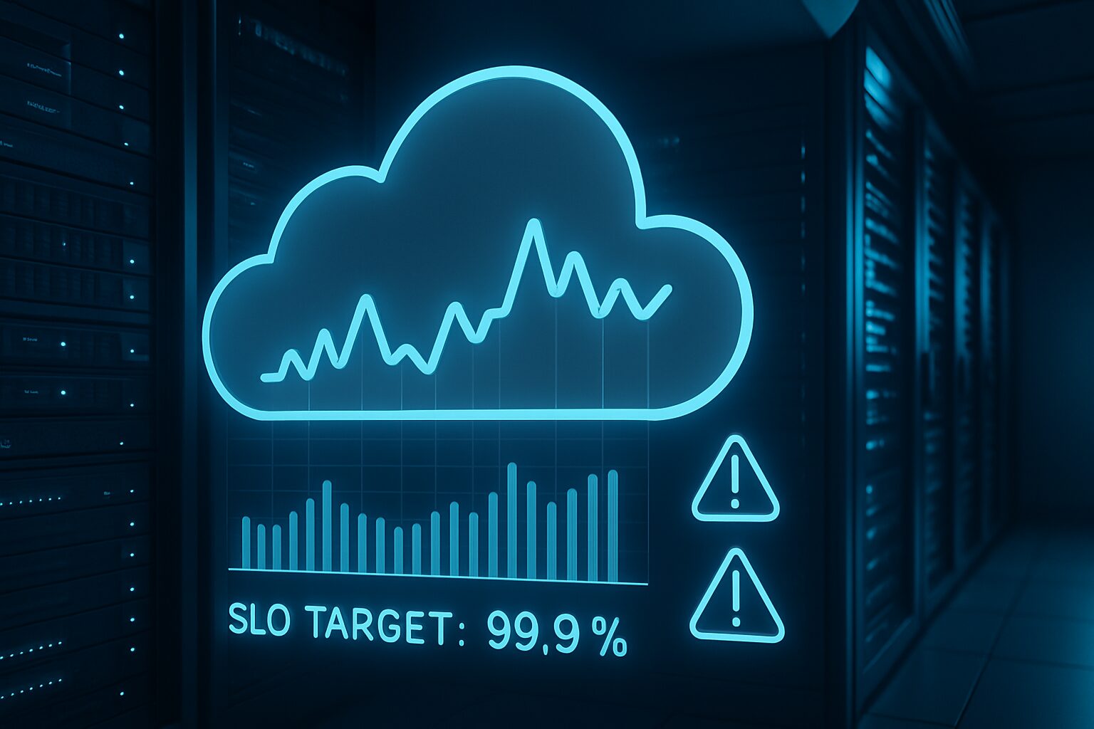 Monitoring uptime et cibles SLO pour un site WordPress